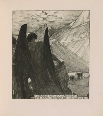 Лермонтов М.Ю. Демон / Ил. А. Эберлинга. СПб.-М.: Т-во Р. Голике и А. Вильборг, 1910.